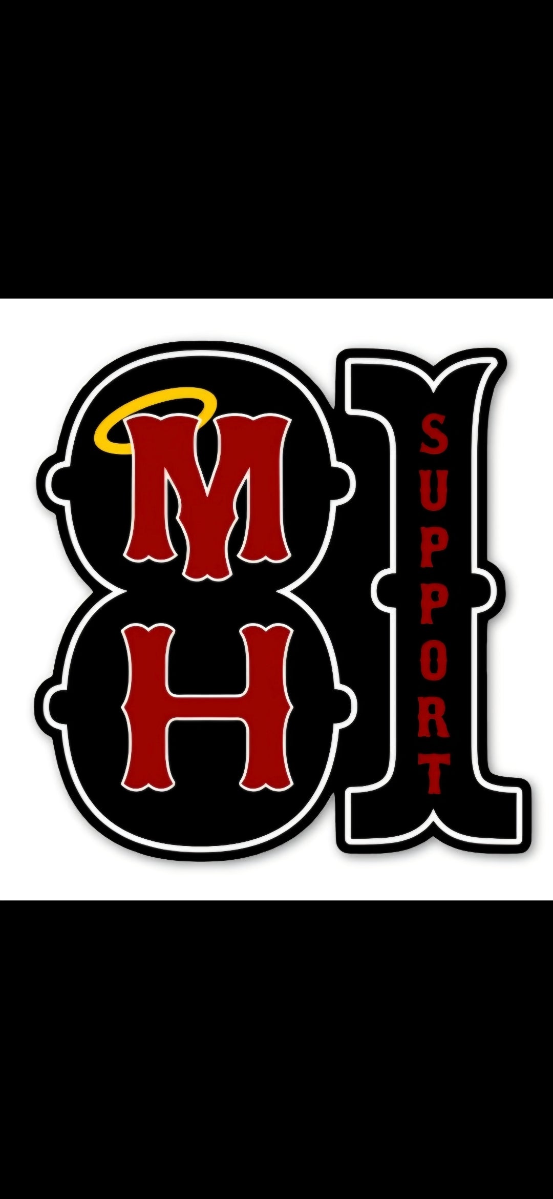 Sticker Big 81 MH Logo Sticker
