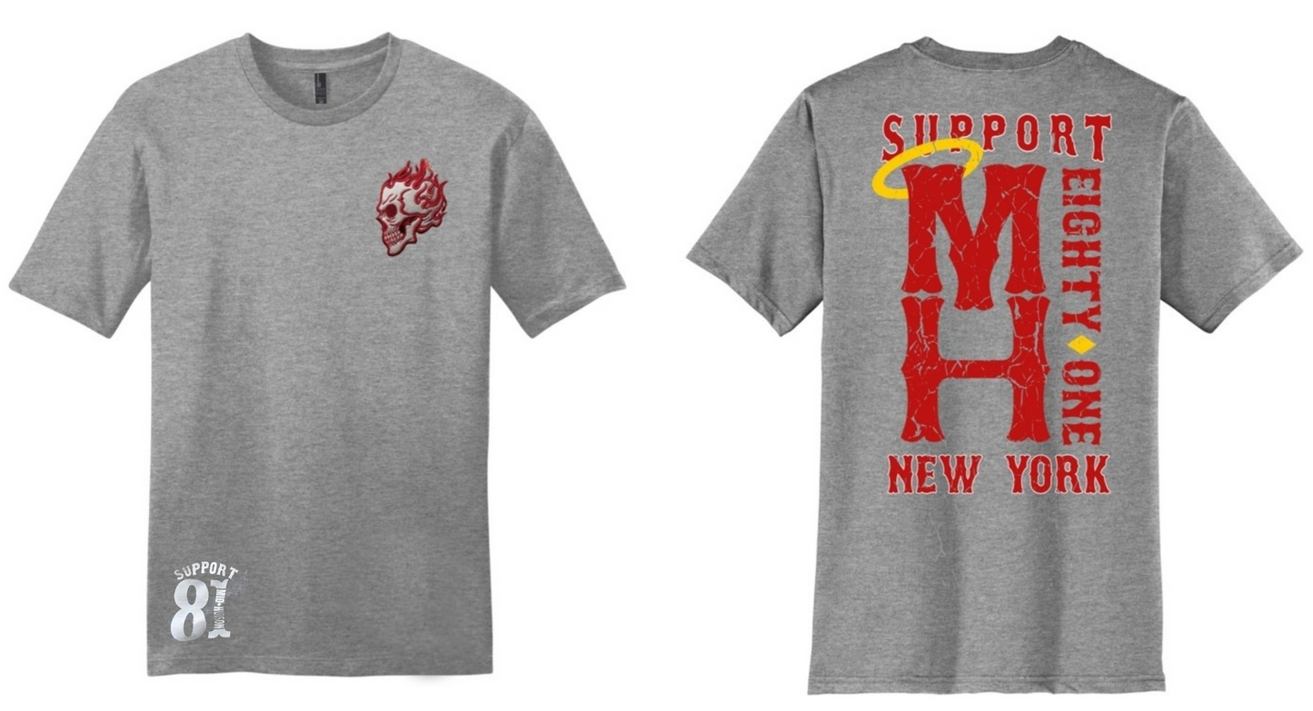 Men's Gray MH Logo