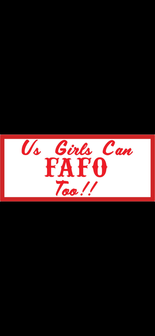 Sticker Girls Can Too!!