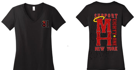 .Women's Black MH Logo