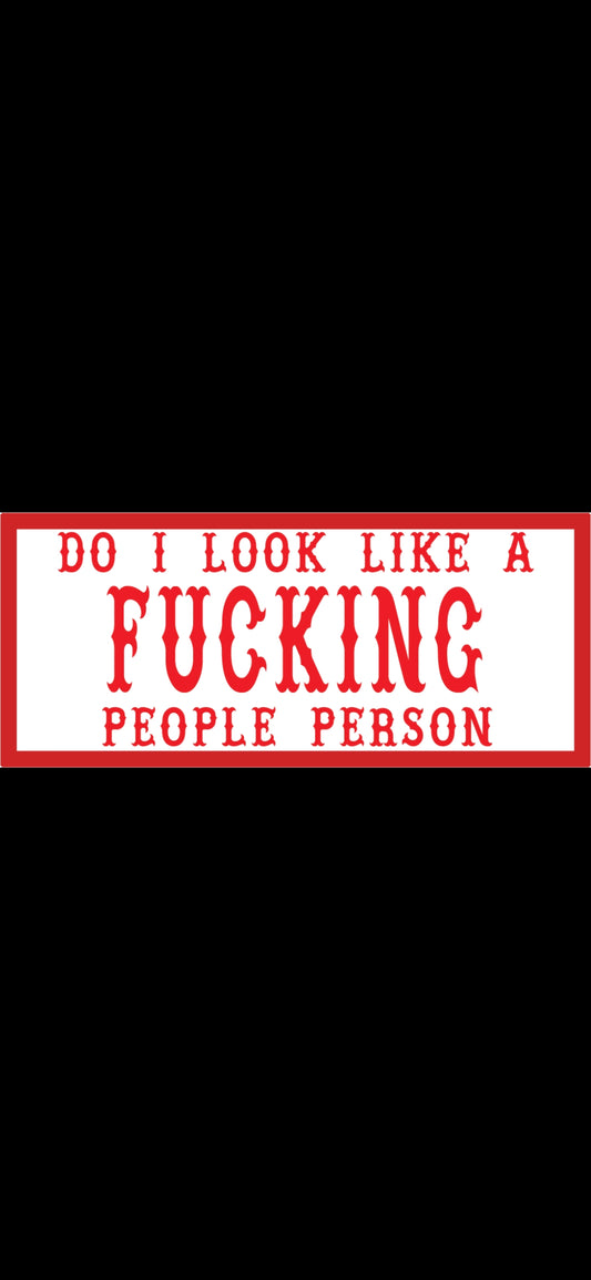 Sticker People Person