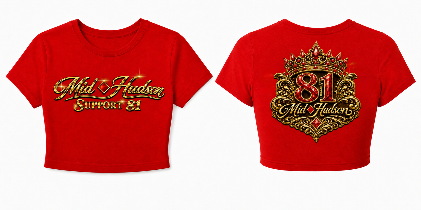 .Womens Cropped Crown